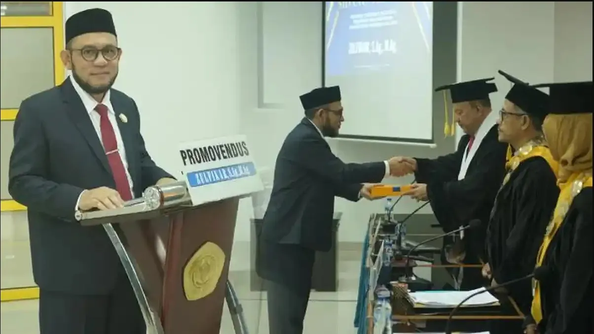 Zulfikar, Putra Awe Geutah Raih Gelar Doktor di Unmer Malang | Uji Perilaku Sosial Santri Tahfidz